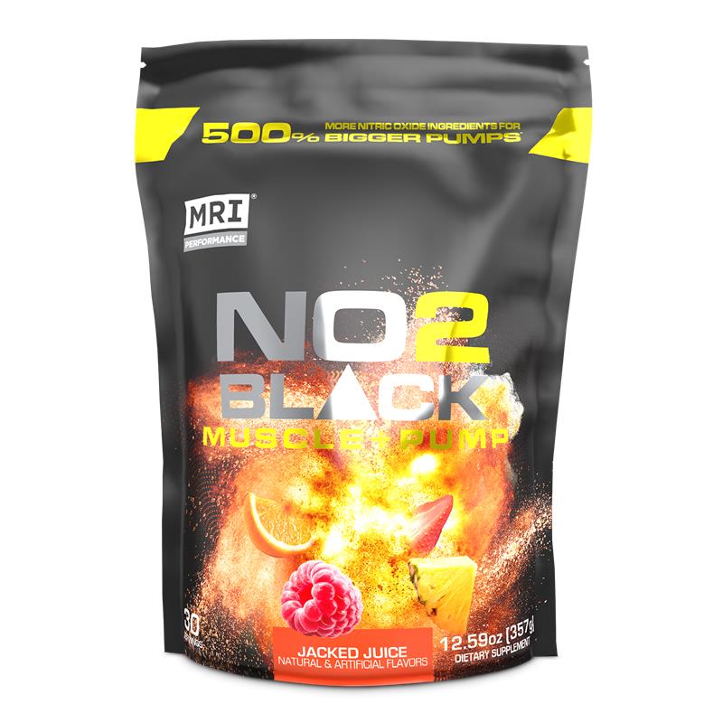 MRI Performance NO2 Black Muscle + Pump Nitric Oxide (30 servings)