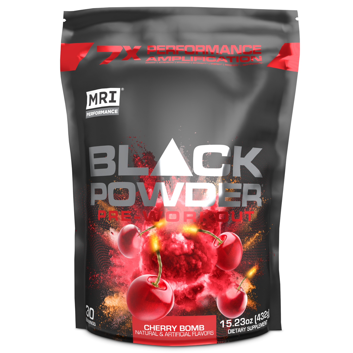 MRI Performance Black Powder Pre-Workout (30 Servings)