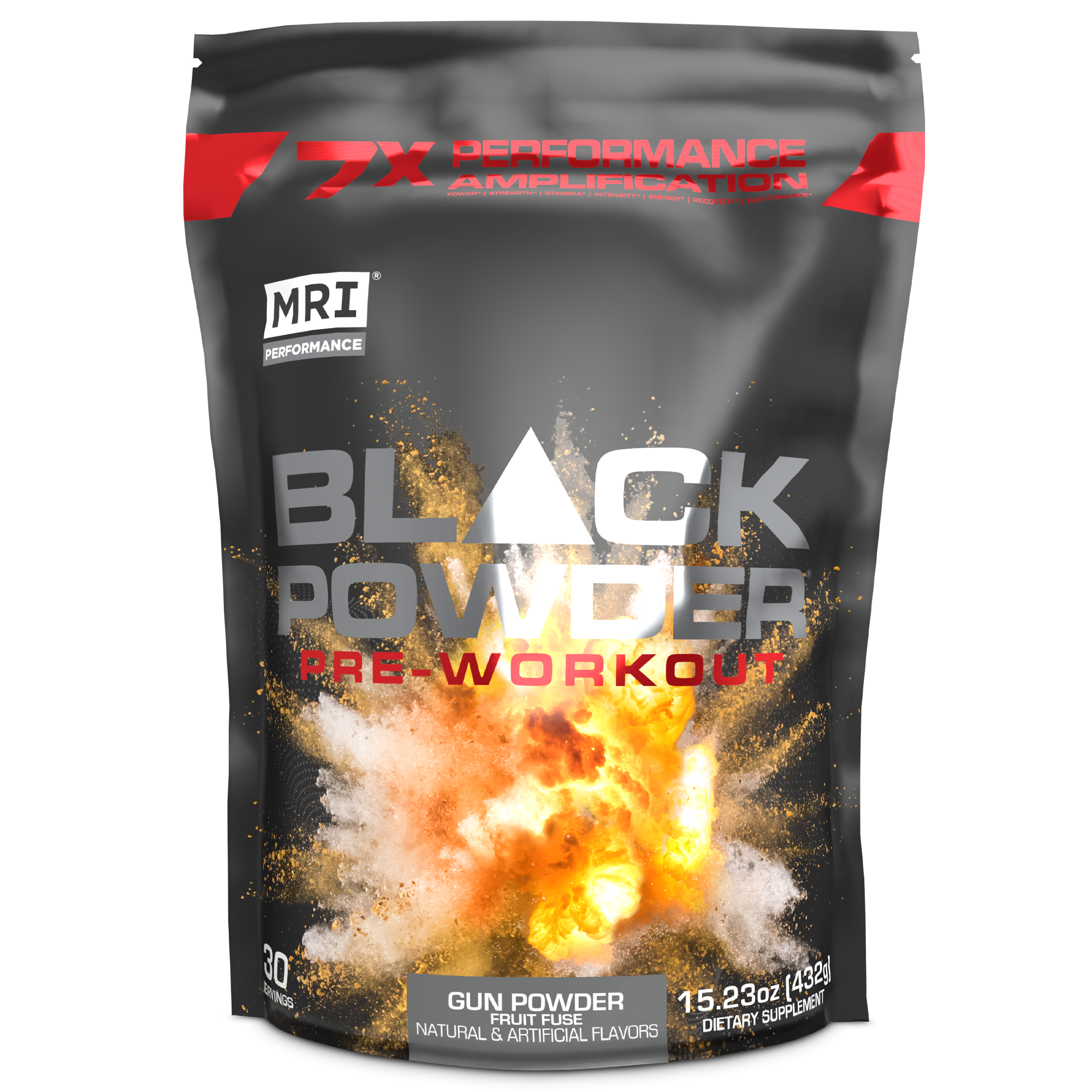MRI Performance Black Powder Pre-Workout (30 Servings)