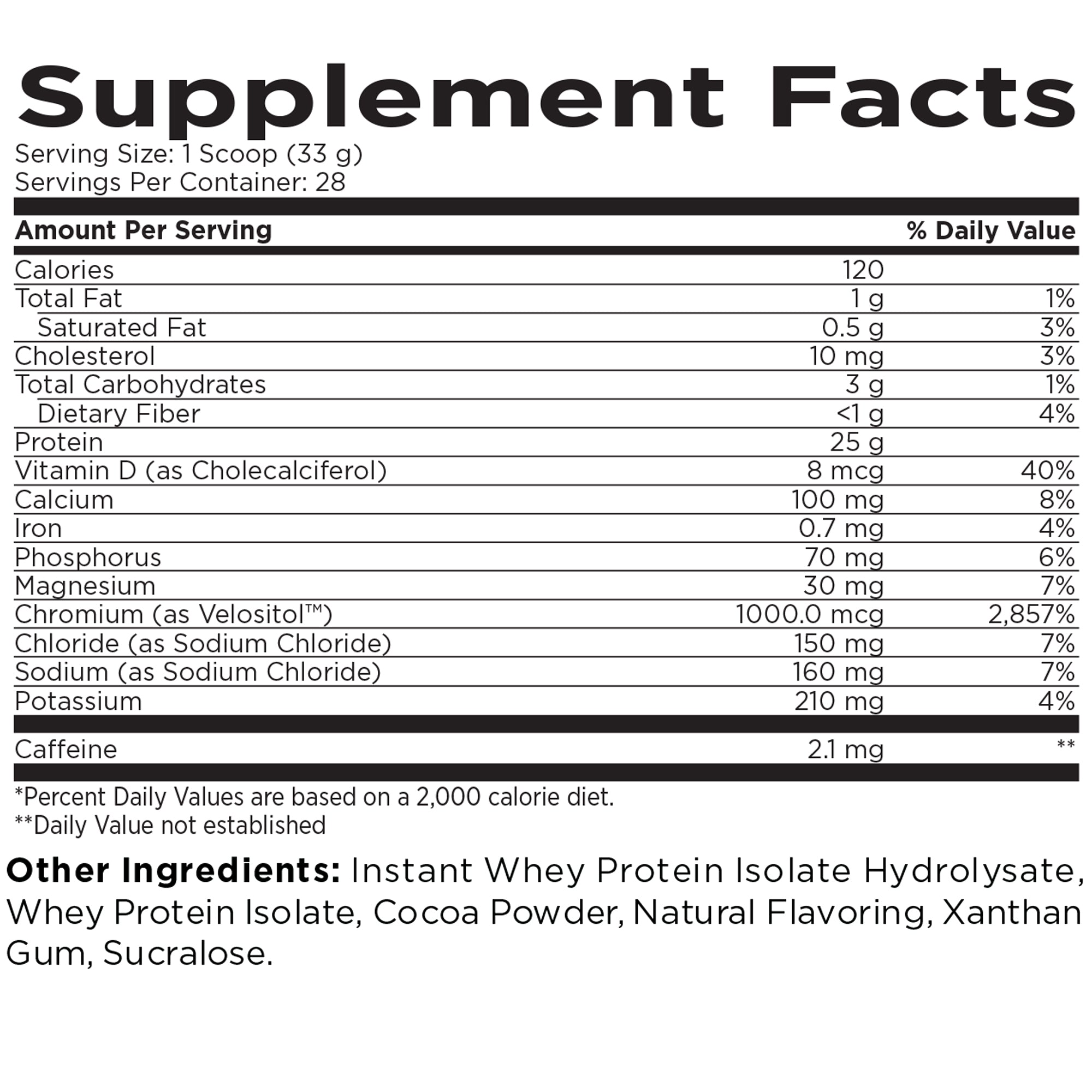 MRI Performance Hydro Isolate Protein with Velositol 2lb