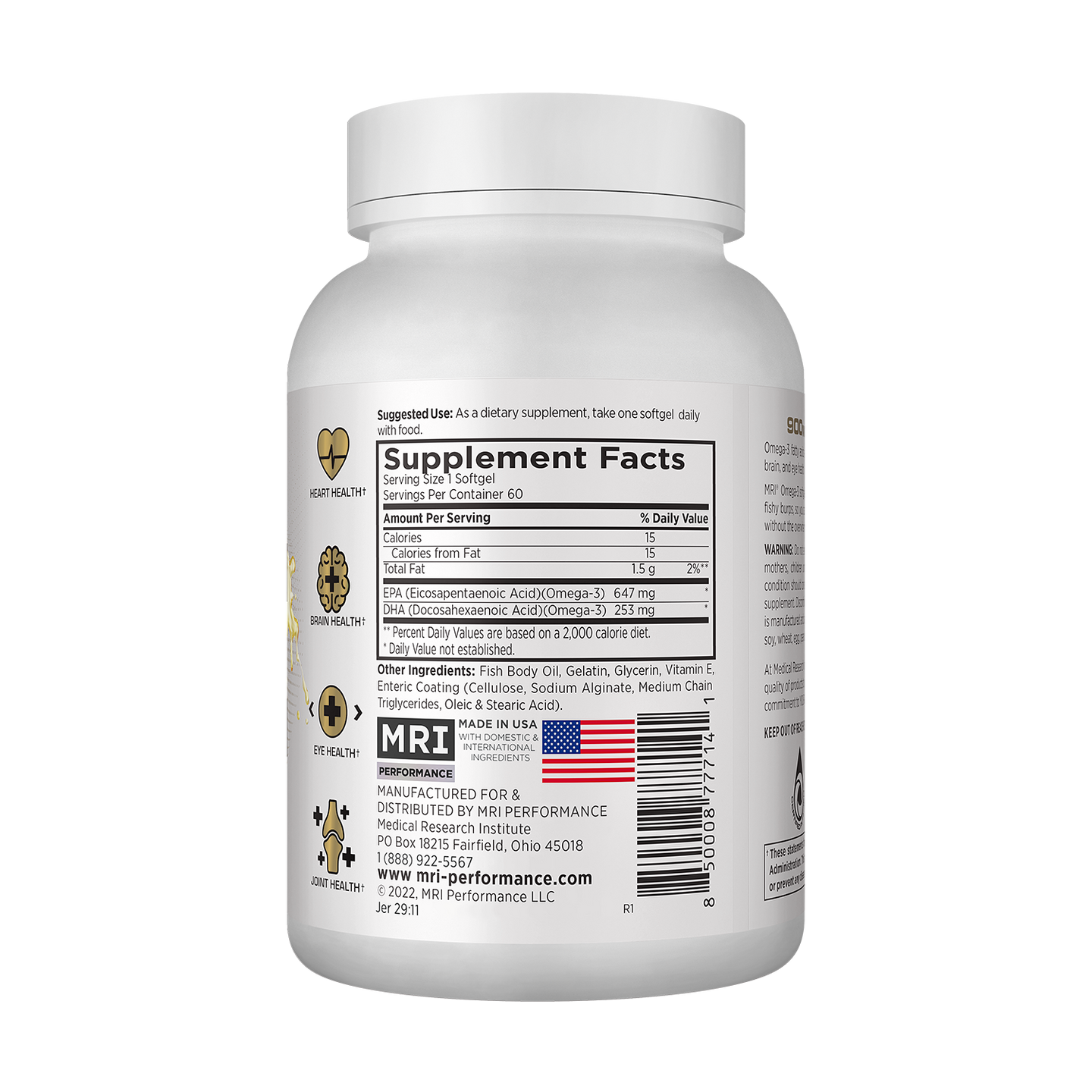 MRI Performance Omega 3 (60 Count)