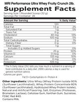 MRI Performance Ultra Whey Protein 2lb