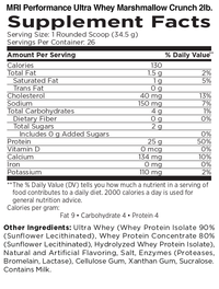MRI Performance Ultra Whey Protein 2lb