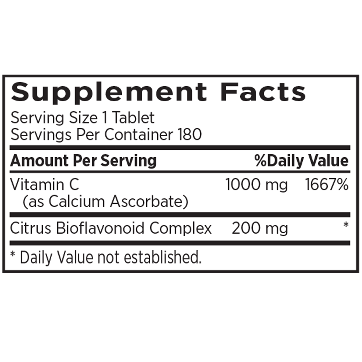 MRI Performance Vitamin C (180 Count)