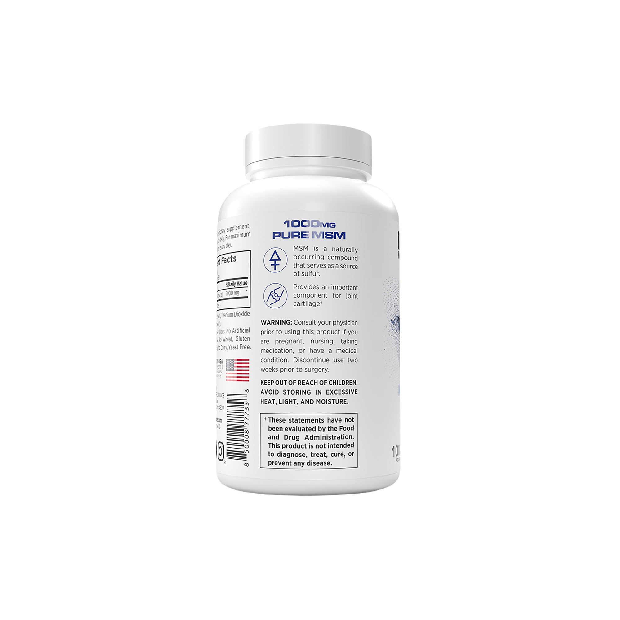 MRI Performance MSM Joint & Muscle Recovery (180 Count)