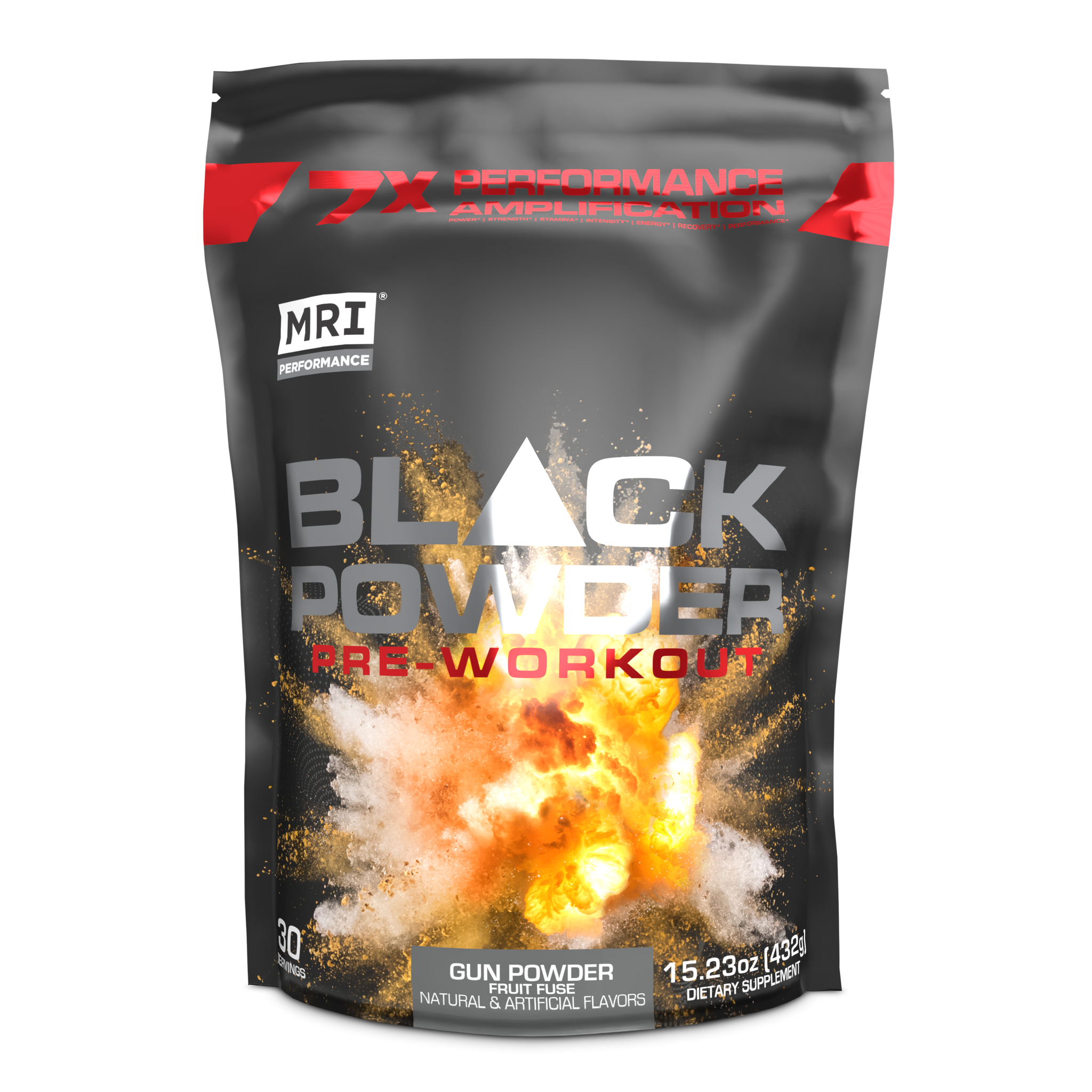 MRI Performance Black Powder Pre-Workout (30 Servings)