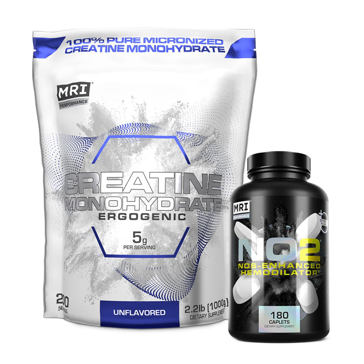 NO2 & Creatine Strength Stack