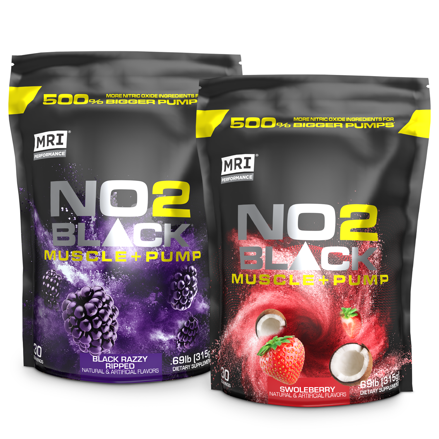 Two bags of NO2 Black